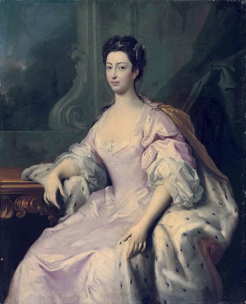 Ritratto della Princessa Caroline of Great Britain (1713 - 1757)
